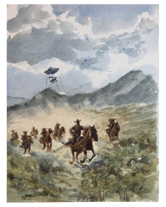 Close Encounters of The Borderline Kind – Art Print
