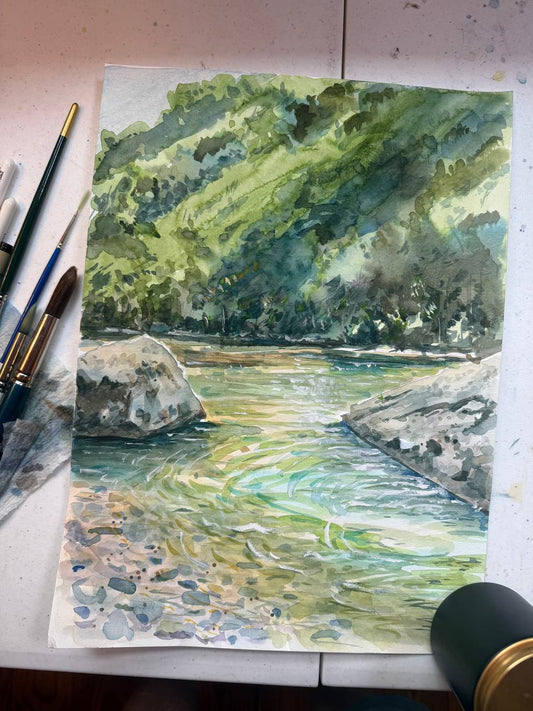 Appalachian Mountain Stream - Original