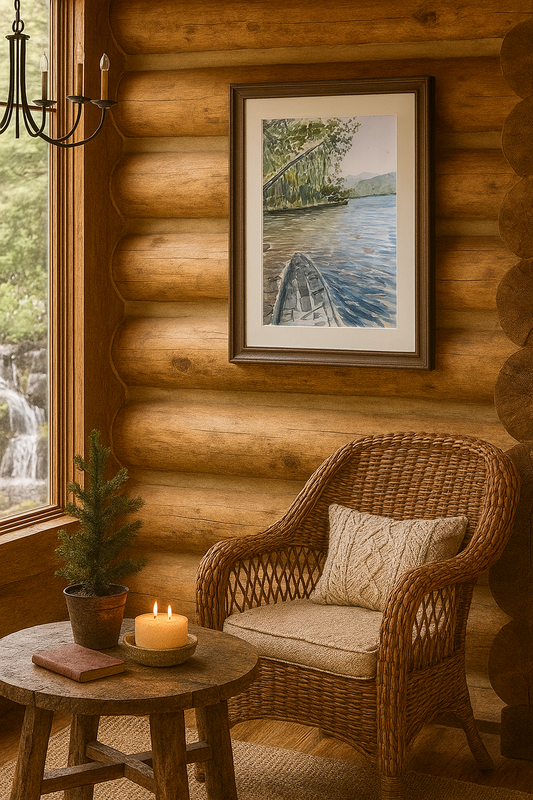 Oolenoy By Boat - Print